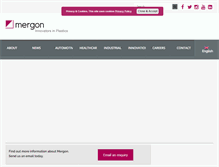 Tablet Screenshot of mergon.com